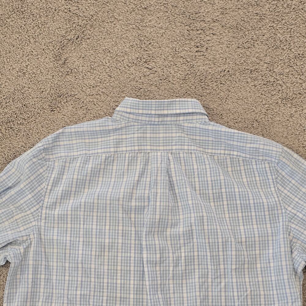 Vineyard Vines Whale Shirt Mens XL Extra Large‎ Blue Plaid Button Down Slim Fit - Picture 11 of 11
